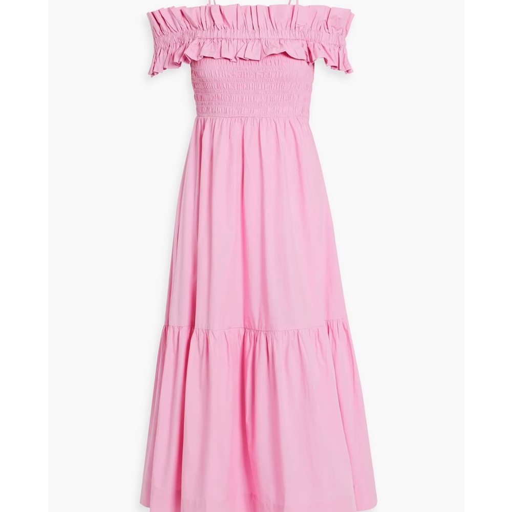 GANNI Elegant Pink Off-Shoulder Dress

WORN ONCE FOR HOUR PERFECT CONDITION